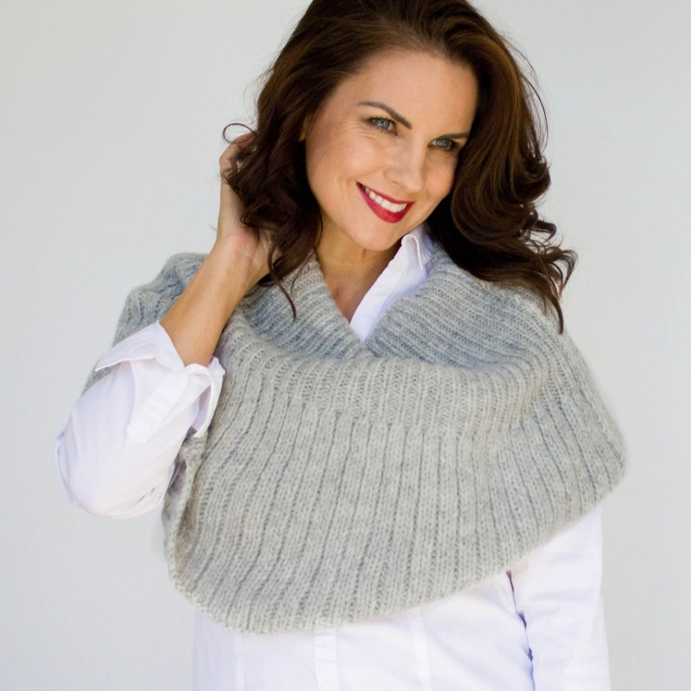 Baby Alpaca designer shrug